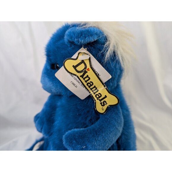 Dinamals Dinocat Bluetiful Cat Plush Plush 10 Inch 2000 Brandis Toy Storee - Picture 5 of 12